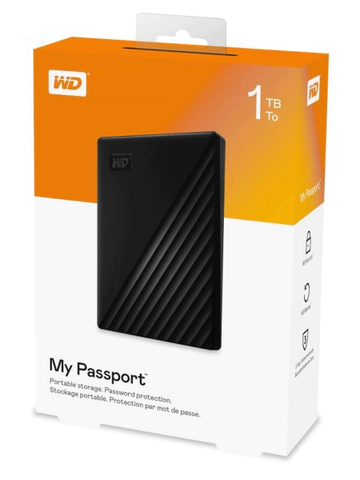 هارد اکسترنال وسترن دیجیتال مدل My Passport ظرفیت 1 ترابایت